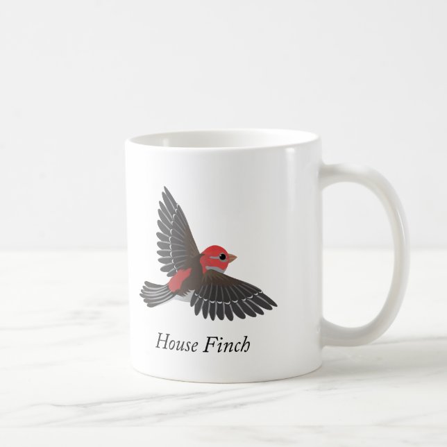 House Finch Kaffemugg (Höger)