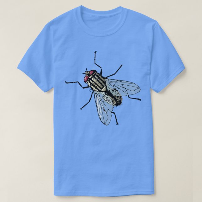 House Fly GraphicInsect Kryp Entymology Tshirt Tee (Design framsida)
