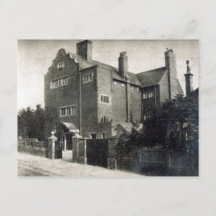 House for Edwin Long Vykort