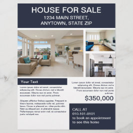 House for Sale Flyer with Photos