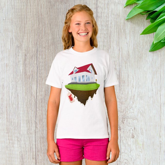 House For Sale Girls T-Shirt (Skapare uppladdad)
