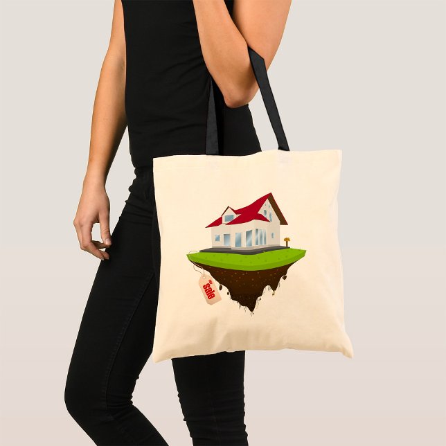 House for Sale Tote Bag Tygkasse (Skapare uppladdad)