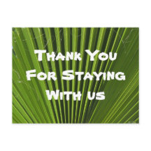 House Guest Grönt Handflatan Löv