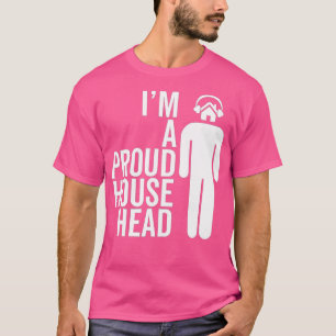 House Head House Music DJ Rave Outfit T Shirt