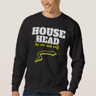House Head Music Soulful Deep House Dj Lång Ärmad Tröja