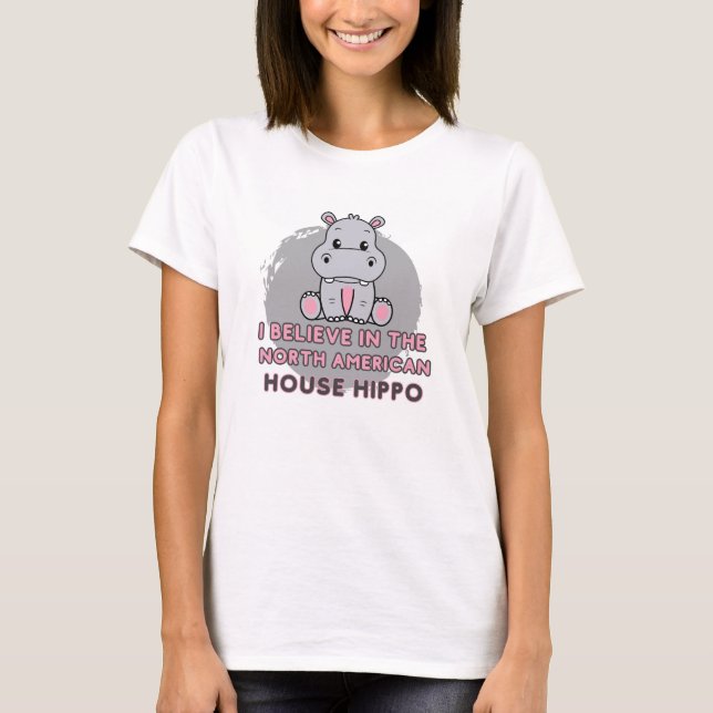House Hippo T Shirt (Framsida)