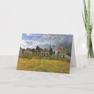 House i Argentina av Claude Monet, Vintage Art Kort