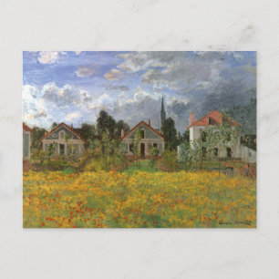 House i Argentina av Claude Monet, Vintage Art Vykort