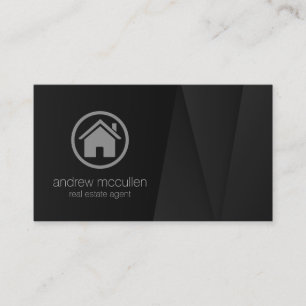 House Icon Real Gods Realty Egendom Visitkort