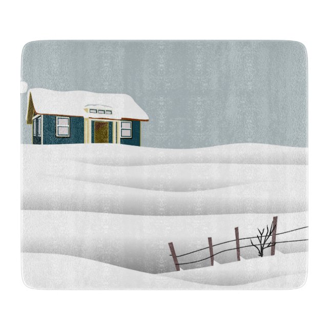 House in a Snowy Ligcape (Framsidan)