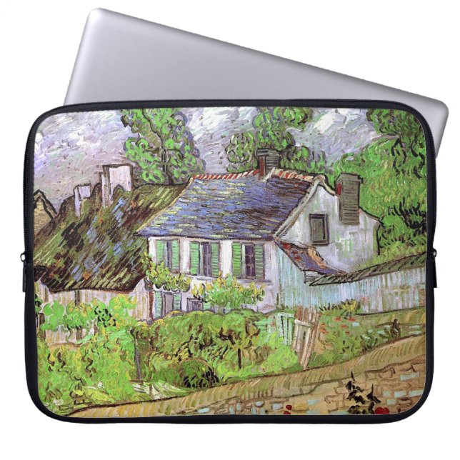 House in Auvers,Vincent van Gogh Laptop Fodral (Framsidan)