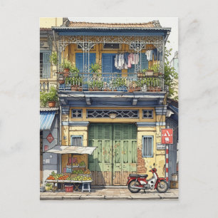 House in Ho Chi Minh City Vykort