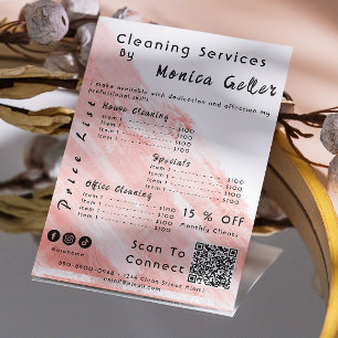 House Keeping Maid Pris Ro Guld  QR-kod Inbjudningar