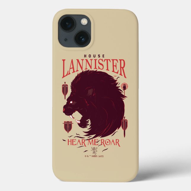 House Lannister - Hear Me Roar (Baksida)