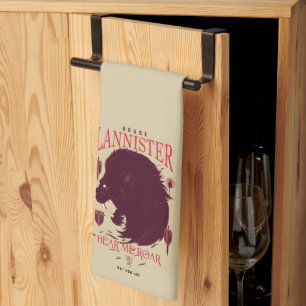 House Lannister - Hear Me Roar Kökshandduk