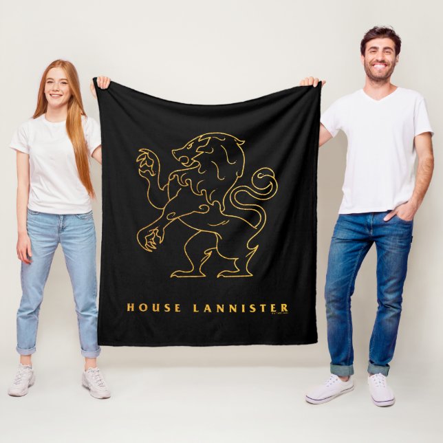 House Lannister Icon Fleecefilt (På plats)