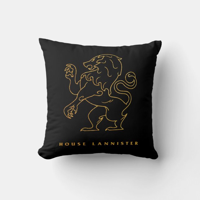House Lannister Icon Kudde (Framsida)