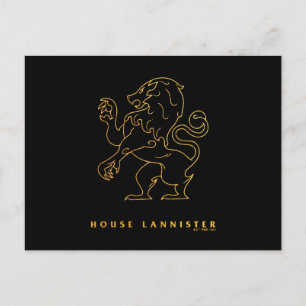 House Lannister Icon Vykort