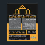House Logotyp, Byggnad Firm, Builders Advertising Flygblad<br><div class="desc">House Logotyp,  Byggnad Firm,  byggherrar annonser från Affärskortet Store.</div>