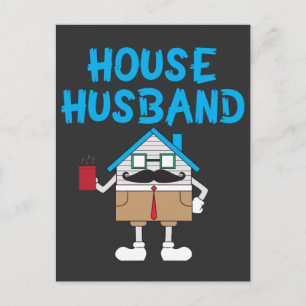 House Make Gift Pappa Far Funny Cleaner Joke Vykort