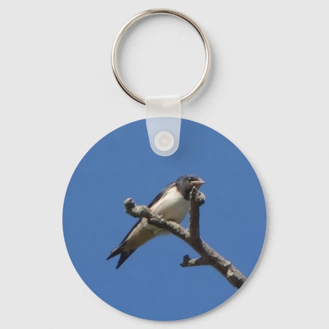 House Martin Keychain Nyckelring (Framsida)