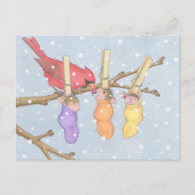 House-Mouse Designs® - Postkort Vykort (Framsida)