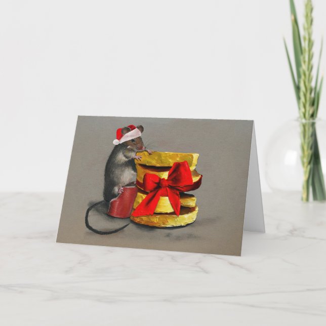 House Mouse jul Kort (Framsida)