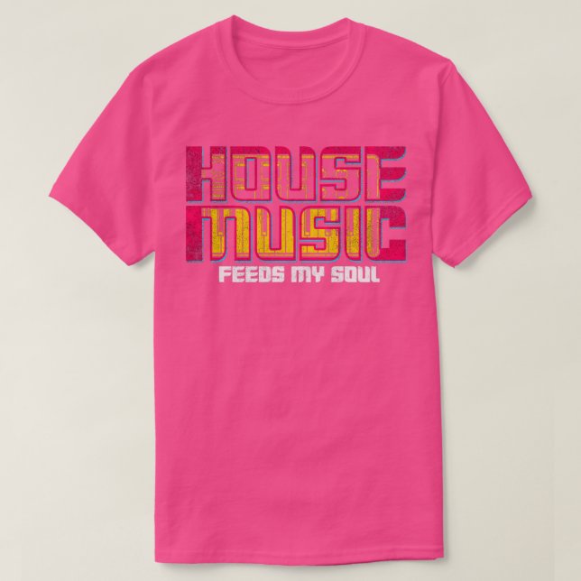 House Music4 T Shirt (Design framsida)
