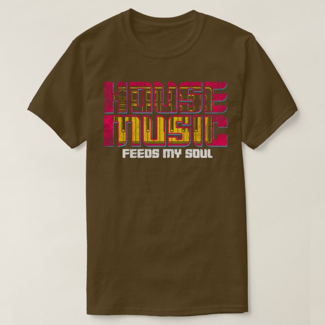 House Music 10 T Shirt (Design framsida)