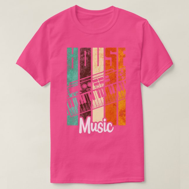 House Music 12 T Shirt (Design framsida)