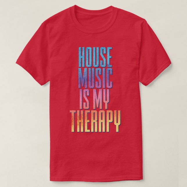 House Music 2 T Shirt (Design framsida)