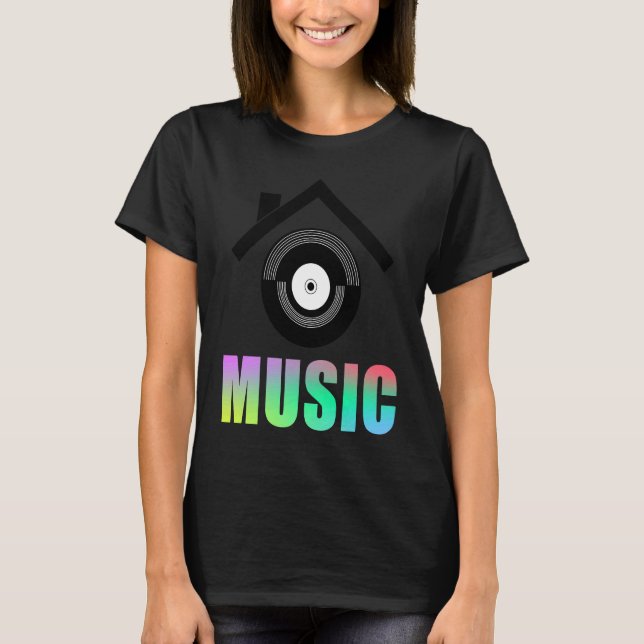 House Music 5 T Shirt (Framsida)