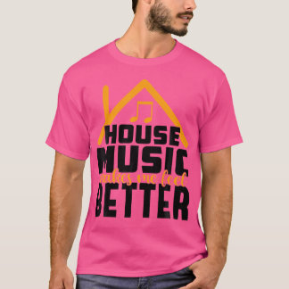 House Music Älskare - Dj Edm Quote Rave T Shirt