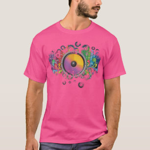 House Music Dj Manar Kvinnors stressade Edm Gift T Shirt