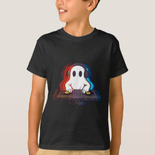 House Music Ghost optical Illusion Boo Edm Hallowe T Shirt