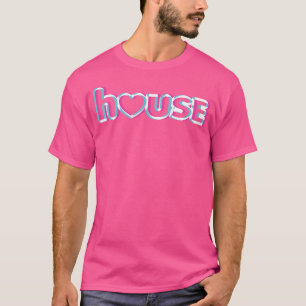 House Music Heart Edm Raver T Shirt