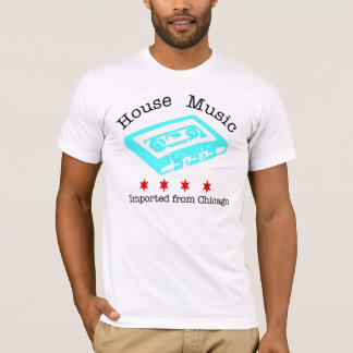 House Music Importerat från Chicago manar passande T-shirt
