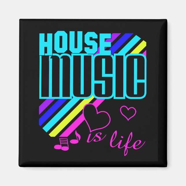 House Music Magnet (Framsidan)