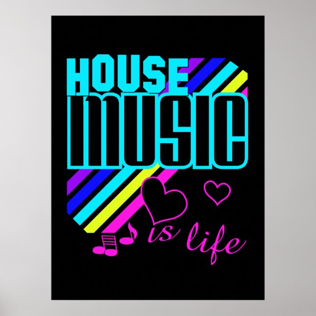 House Music poster (Framsidan)