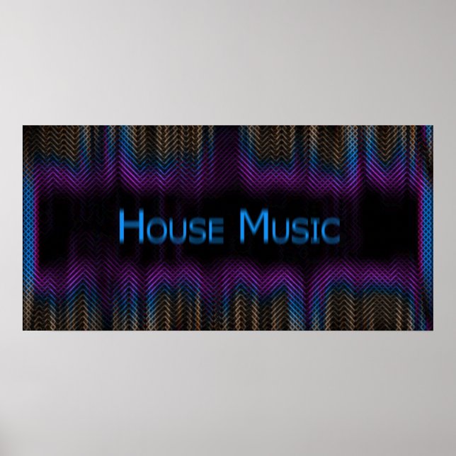 House Music Poster (Framsidan)