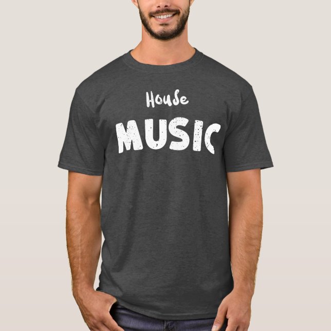 House Music T Shirt (Framsida)