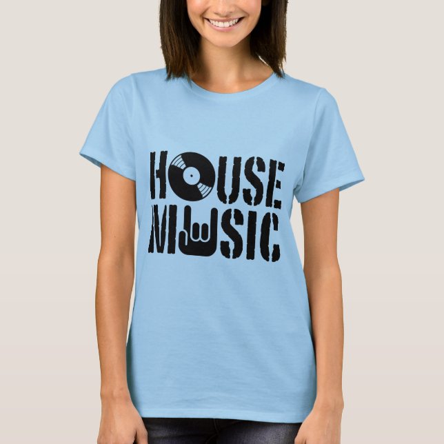 House Music T Shirt (Framsida)