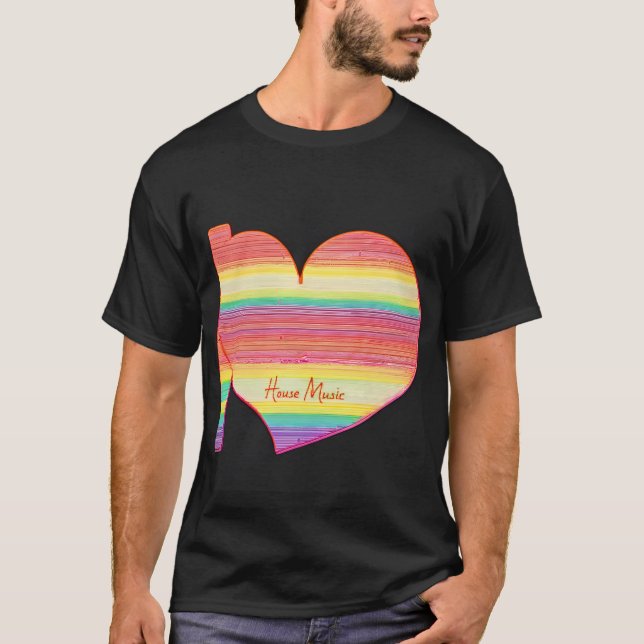 House Music T Shirt (Framsida)