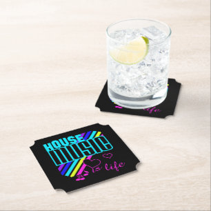 House Music Underlägg Papper