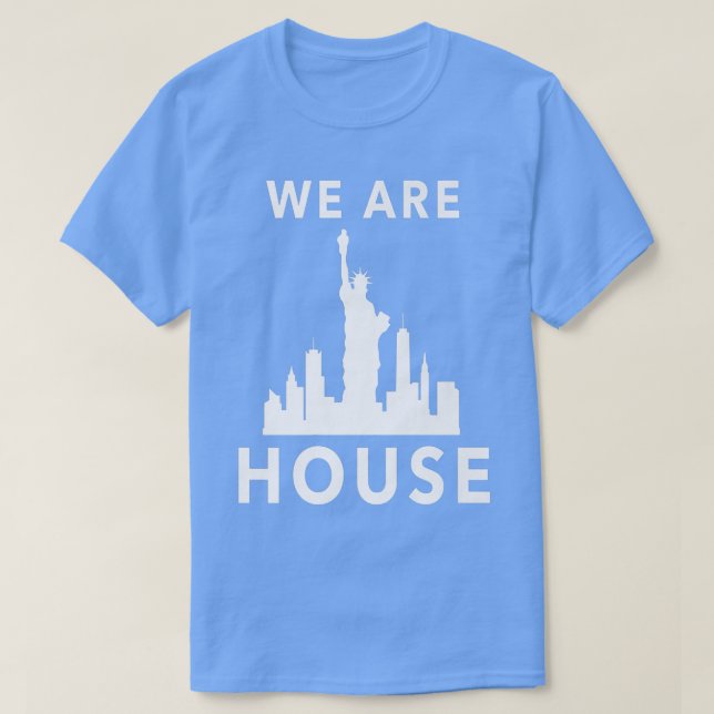 House Music Vi är House EDM-Funky Soulous T Shirt (Design framsida)