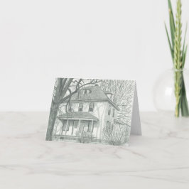 House Notecard Kort