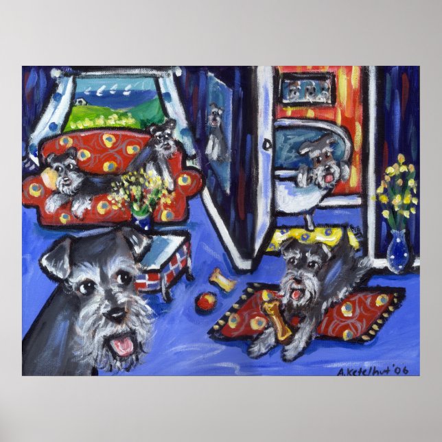 House 'o Schnauzers Poster (Framsidan)