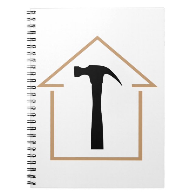 House och Hammer Anteckningsbok (Framsidan)