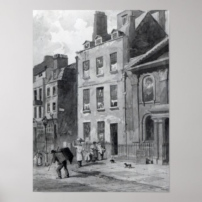 House of Herr Isaac Newton Poster (Framsidan)