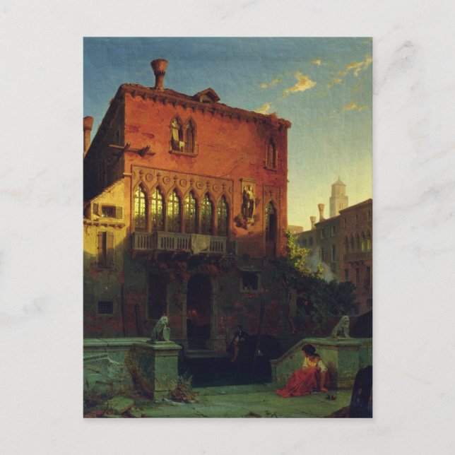 House of Othello, Moore in Venedig, 1856 Vykort (Framsida)